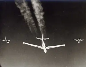 Lightnings Prints: Two BAC Lightnings escort a Myasishchev M-4 Bison