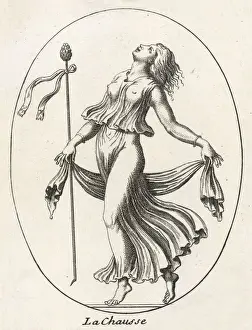 Dionysos Prints: BACCHANTE