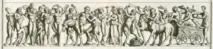 Bacchic Prints: Bacchic Procession 1