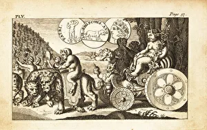 Vineyard Prints: Bacchus, Roman god of wine and drunkenness