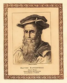 Authentic Originals Prints: Baccio Bandinelli, Italian Renaissance history painter