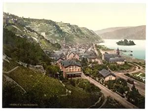 Bacharach Prints: Bacharach, the Rhine, Germany