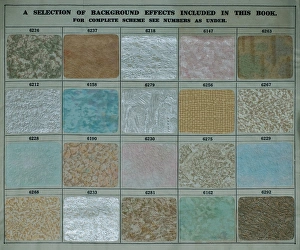 Effect Collection: Background effects, SMB wallpaper sample book