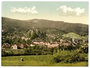 Thuringia Prints: Bad Elgersburg, Thuringia, Germany