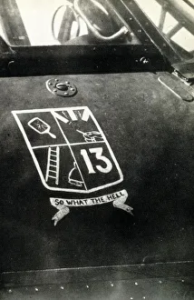 Hell Gallery: Bad Luck Crest designed by fighter pilot, WW2