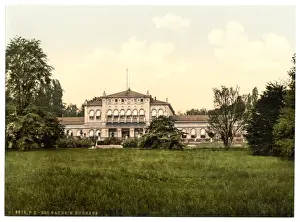 Nauheim Prints: Bad Neuheim (i. e. Bad Nauheim), Kurhaus, Hesse-Nassau, Germa