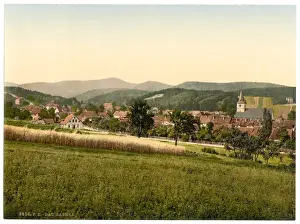 Saxony Prints: Bad Sachsa, Saxony, Germany