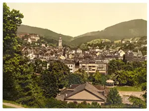 Baden-Baden and the Kurgarten, Baden, Germany