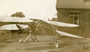Baden-Powell Scout monoplane (The Midge) during construc?