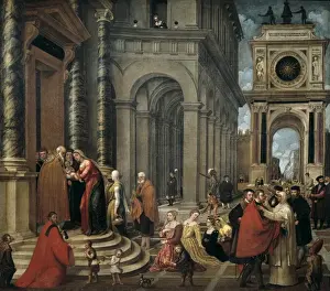 Cinquecento Prints: BADILE, Antonio (1518-1560). Presentation of