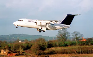 Aerospace Prints: BAe 146-200A G-DEBE