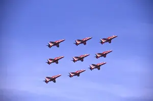 BAe Systems Hawks RAF Red Arrows Diamond Nine Cottesmore