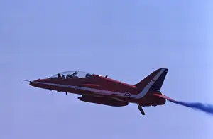 Hawks Prints: BAe Systems Hawks RAF Red Arrows single Cosford 1980