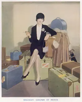 Grands Prints: Bagages - Grands et petits by Douglas Wales