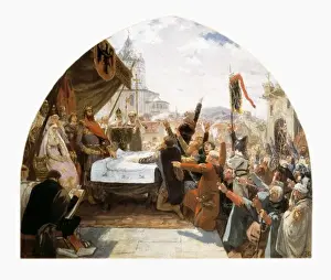 Aachen Prints: BAHUER, Albert (19th century)