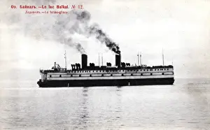 The Baikal in service on the lake
