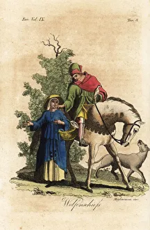 Guglielmo Gallery: A bailiff of Wolfenschiessen, Switzerland, on horseback