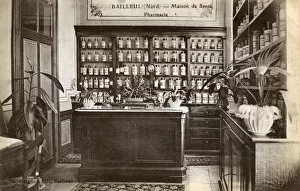 Medicines Collection: Bailleul, France - Pharmacy