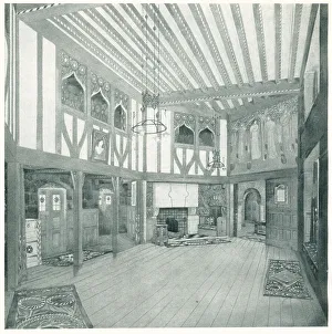 Baillie Scott, A House For An Art Lover, Hall