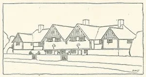 Semi Prints: Baillie Scott Semi Detached Houses