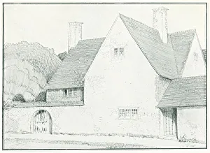 Roadside Prints: Baillie Scott, White Nights, Exterior