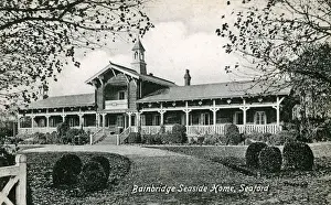 Eastbourne Prints: Bainbridge Seaside Home, Seaford, Sussex