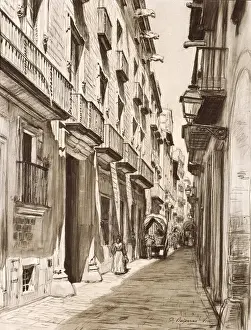 Barcelon Prints: BAIXERAS i VERDAGUER, Dion&#xdce0(1862-1943). Montcada