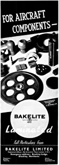 Components Prints: Bakelite Aircraft Components
