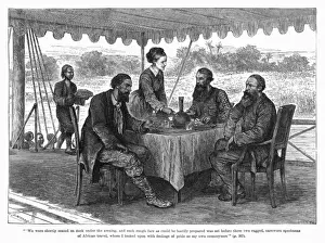 Heroes Prints: Baker, Speke and Grant, explorers in East Africa