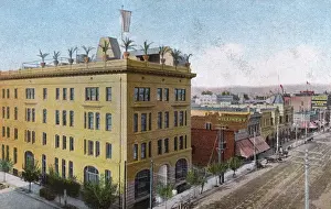 Levi Prints: Bakersfield Oil Exchange, Bakersfield, Kern County, USA