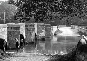 Childhood Collection: Bakewell Bridge and Ford early 1900s