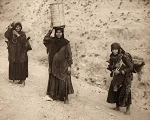 Skins Prints: Bakhtiari Women carrying water, Iran