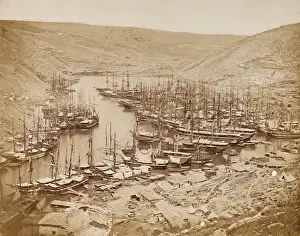 Balaklava Prints: Balaklava Harbour, looking north