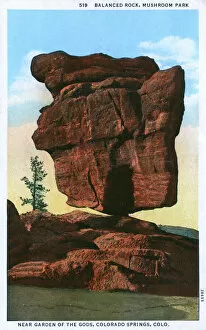 Balancing Collection: Balanced Rock, Garden of the Gods Park, Colorado Springs