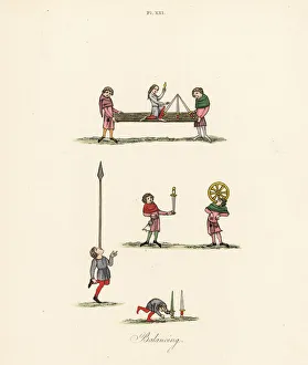 Balancing acts, 14th century Balancing acts, 14th century