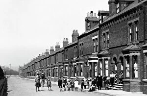 Albany Collection: Balby Albany Road early 1900s