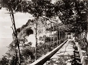 Balcony of the Capuchin Monastery Amalfi, Italy