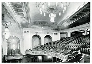 Balcony of Regent Theatre, Brighton, Sussex