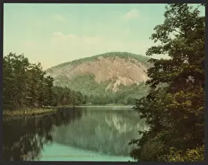 Sapphire Prints: Bald Face from Lake Fairfield, Sapphire, N. C