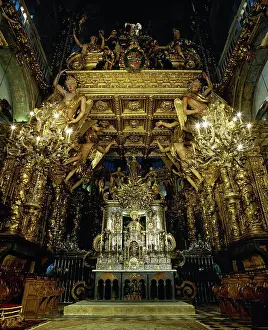 Baldachin of the Main Altar. CathedralSantiago de Compostela