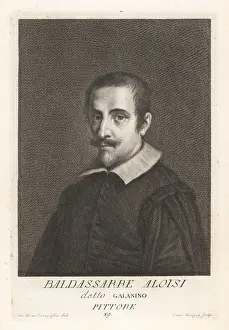 Medici Prints: Baldassare Aloisi, Italian history and portrait painter, 1578-16