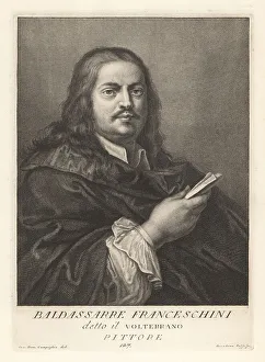 Medici Prints: Baldassare Franceschini, Italian Baroque painter, 1611-1689