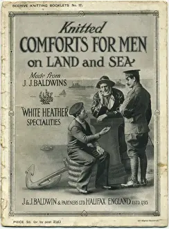 Baldwins knitting leaflet, WW1