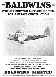 Baldwins Prints: Baldwins Metals For Aircraft