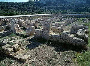 Balearic Prints: Balearic Islands, Menorca, Alaior. Paleochristian Basilica