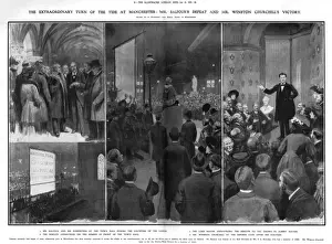 Victorious Prints: Balfours defeat and Churchills victory