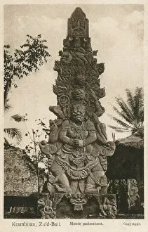 Bali, Indonesia - Kerambitan - Buddhist stele