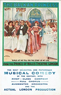 Images Dated 25th August 2016: The Balkan Princess, by Frederick Lonsdale & Frank Curzon