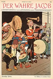 The Balkans sound a false note in the European orchestra - then as now Date: 1909