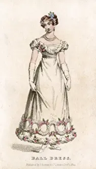 Corsage Prints: Ball Dress 1824
